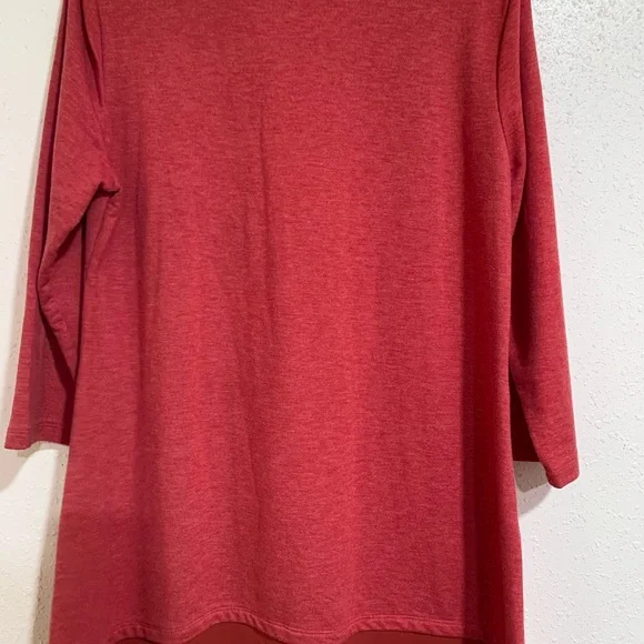 GUC Logo Lounge Size Medium Pink/Burnt Orange Shirt - Picture 7 of 9